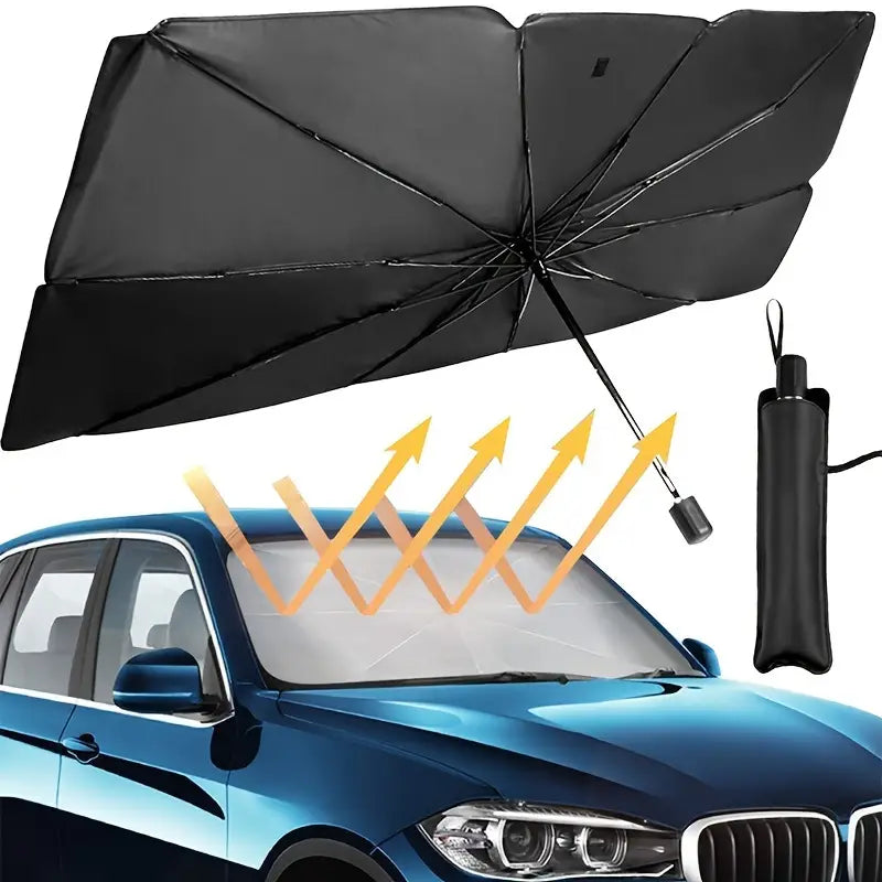 Pare-Soleil de Voiture Pliable Portable – Protection UV et Chaleur Été