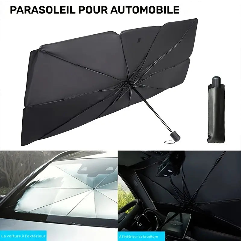 Pare-Soleil de Voiture Pliable Portable – Protection UV et Chaleur Été
