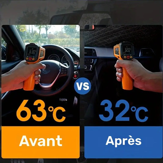 Pare-Soleil de Voiture Pliable Portable – Protection UV et Chaleur Été