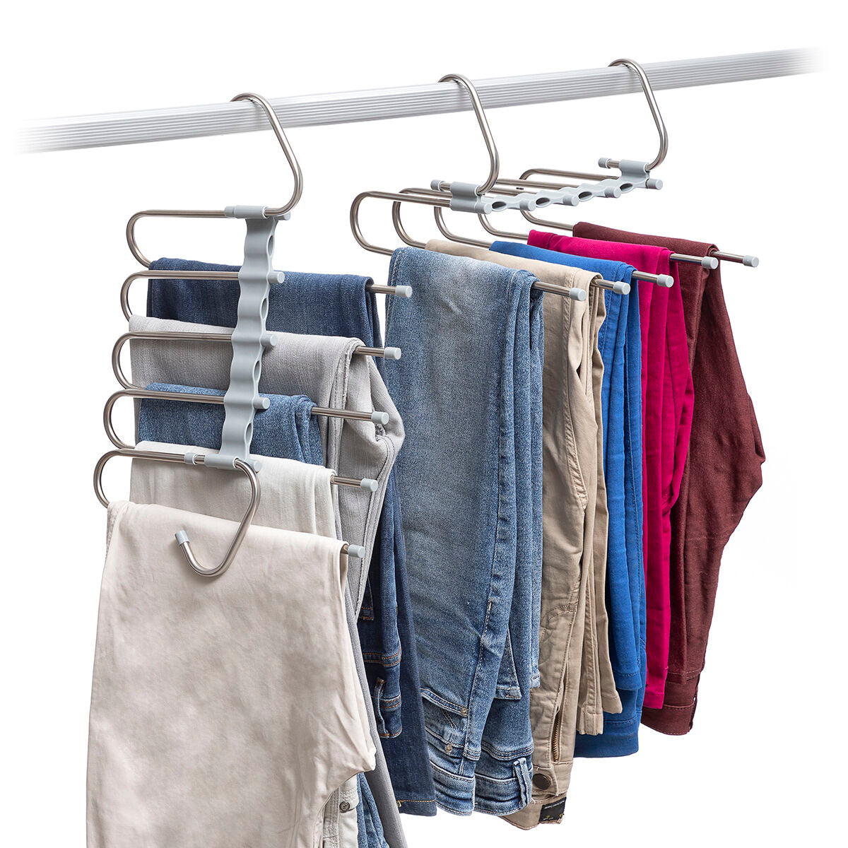Cintre Multiple pour Pantalons 5-en-1 Havser
