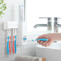 Distributeur de Dentifrice avec Porte-Brosse à Dents Diseeth