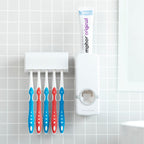 Distributeur de dentifrice avec porte-brosses — vue 2