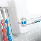 Distributeur de dentifrice avec porte-brosses — vue 3