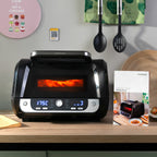 Friteuse à Air avec Gril, Accessoires et Livre de Recettes Fryinn 12-en-1