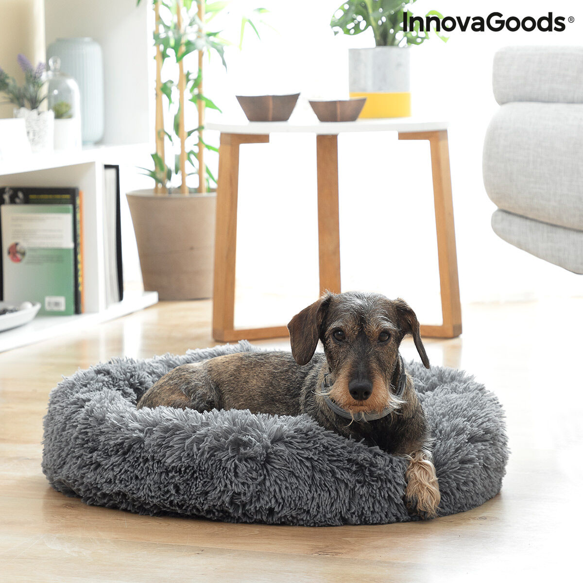 Lit apaisant anti-stress pour animaux