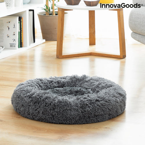 Lit Apaisant Anti-Stress pour Chien & Chat — Ultra-Doux, Ø 60 cm