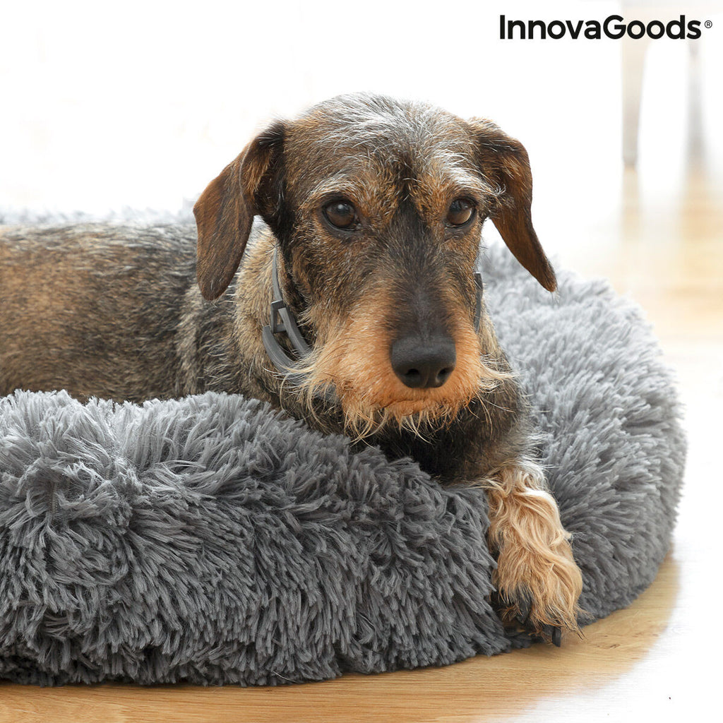 Lit Apaisant Anti-Stress pour Chien & Chat — Ultra-Doux, Ø 60 cm