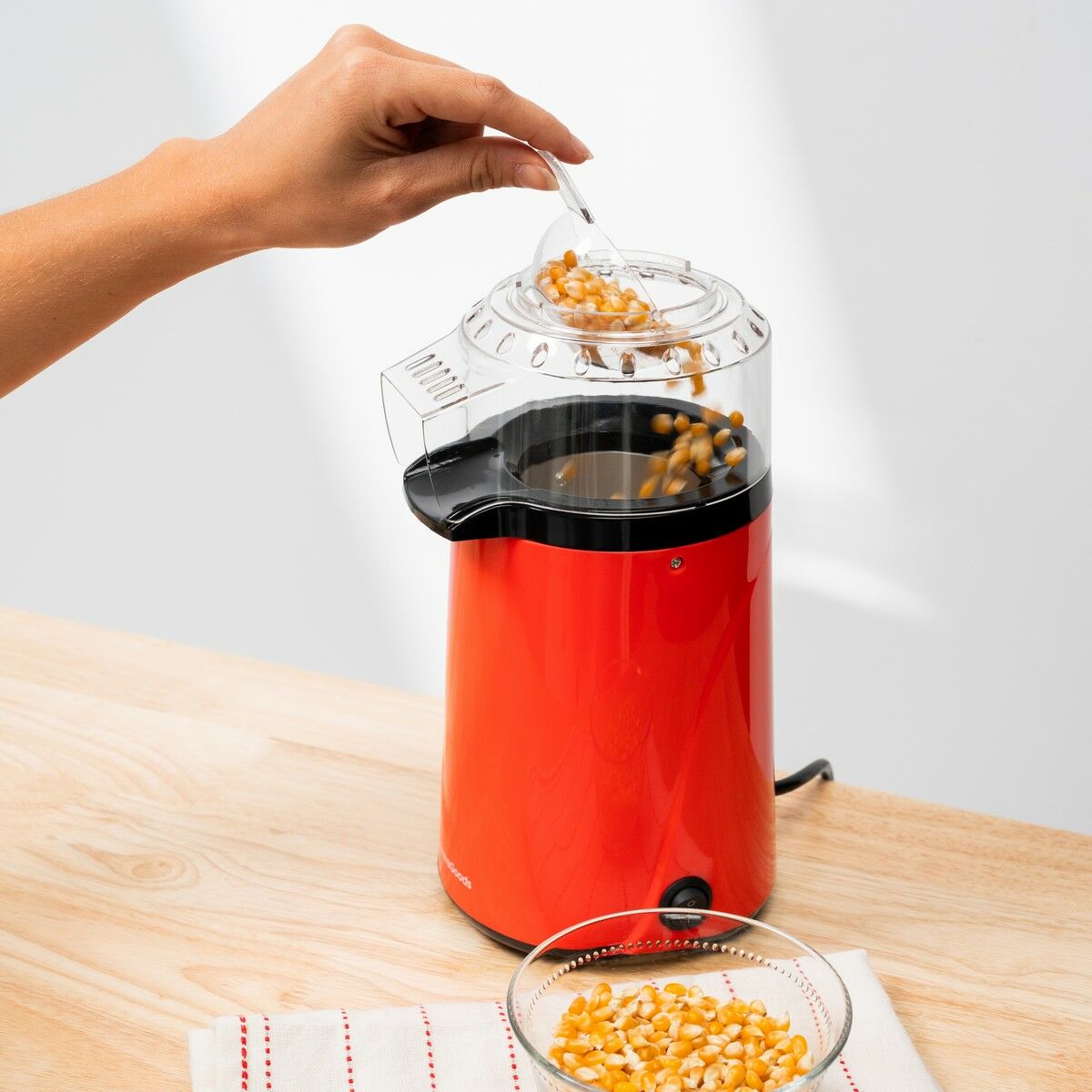 Machine à Pop-Corn à Air Chaud — Sans Huile, 1200 W