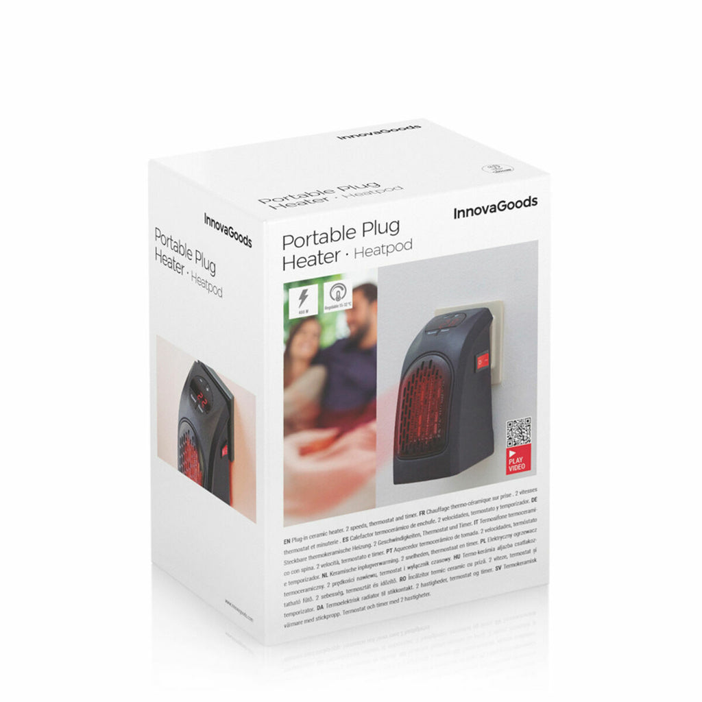 Mini-Chauffage Portable pour Prise Heatpod 400 W