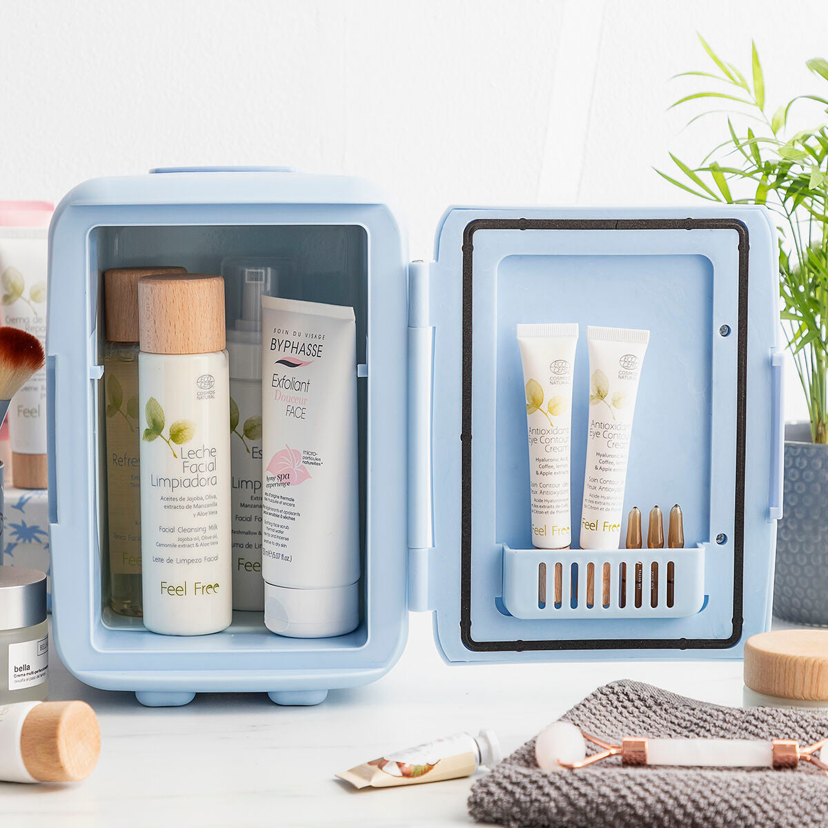 Mini Réfrigérateur à Cosmétiques Chaud et Froid 4 L