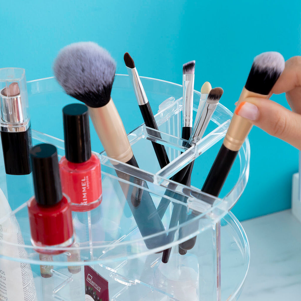 Organiseur de Maquillage Rotatif Rolkup