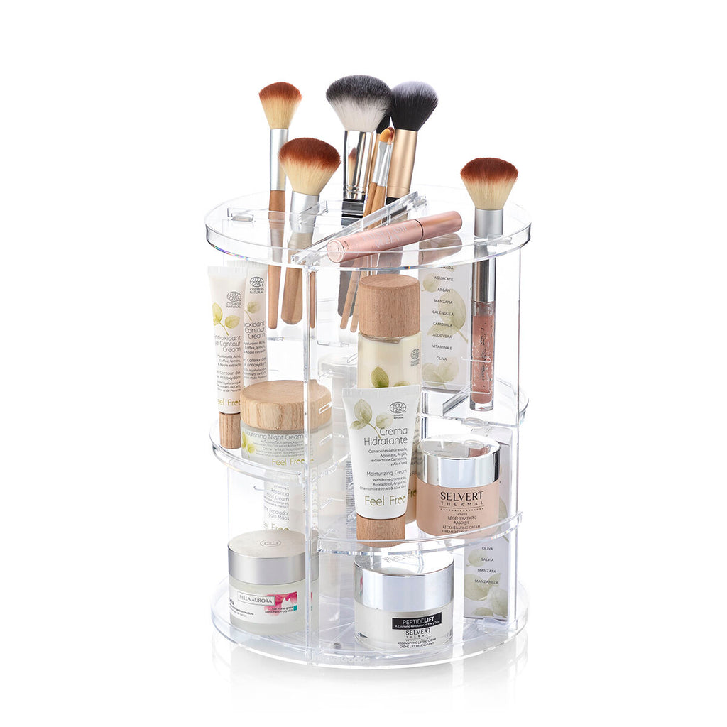 Organiseur de Maquillage Rotatif Rolkup