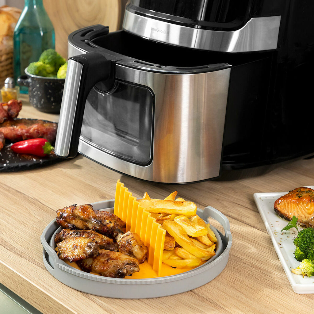 Panier en Silicone Pliable pour Friteuses à Air