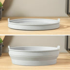 Panier en Silicone Pliable pour Friteuses à Air