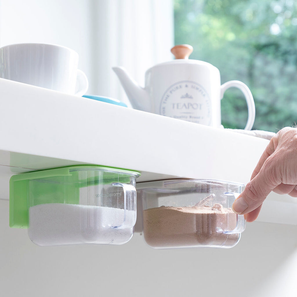 Récipients de Cuisine Adhésifs Amovibles Handstore - 2 Unités