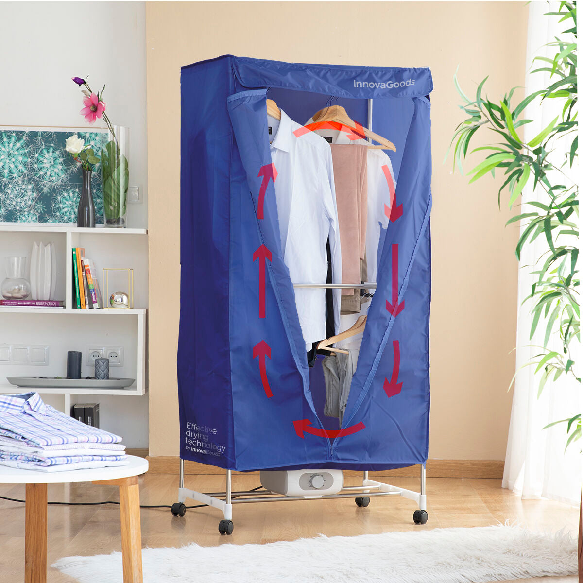 Séchoir Électrique Portatif à 2 Hauteurs 1200 W